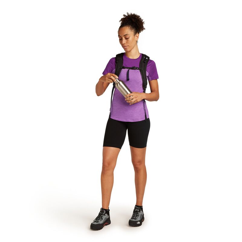 Icebreaker Womens Merino 125 Cool-Lite Sphere III SS Tee Colour Block image number 3
